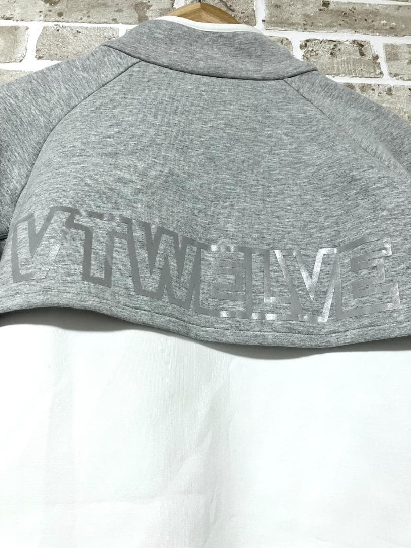 【ゆったりサイズ✨】V12 メンズ フルジップジャケット XL グレー