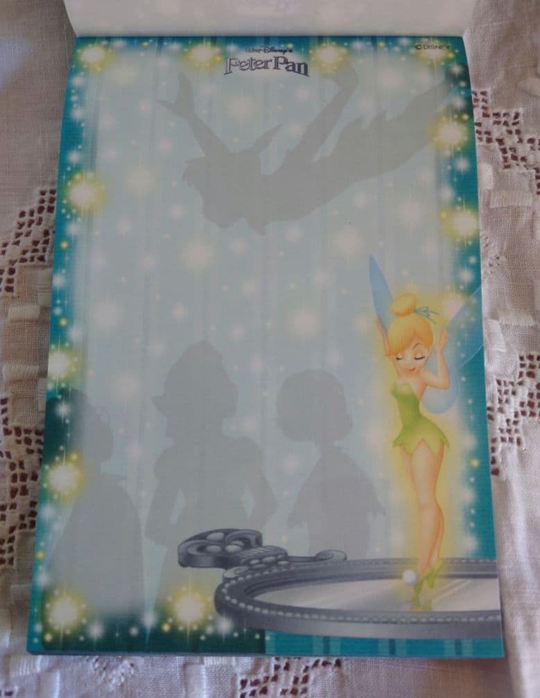 ディズニーキャラクターメモ帳便箋文具まとめ売りミッキーミニーぷーさんピーターパン