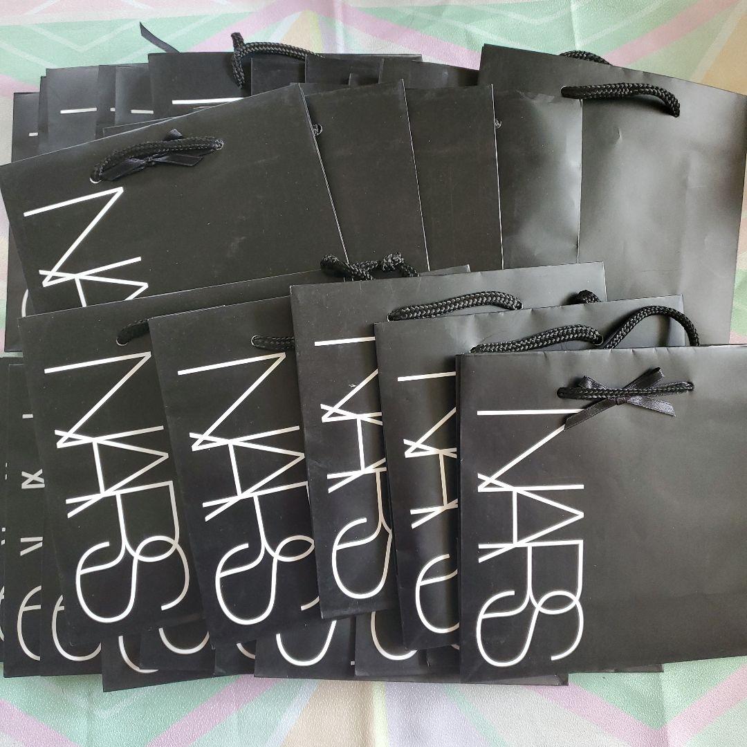 NARS ブラック 30枚　ショッピングバッグ セット