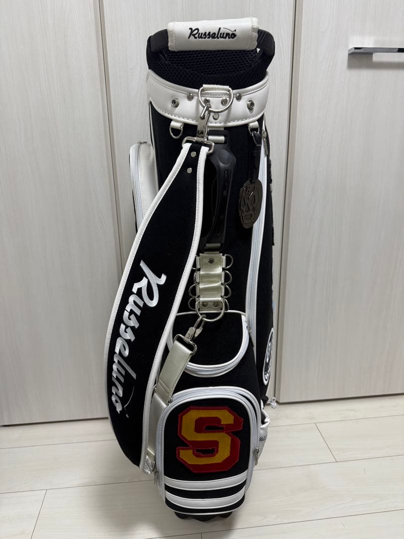 ラッセルノ キャディバッグ VELCRO GOLF BAG ゴルフバック 美品