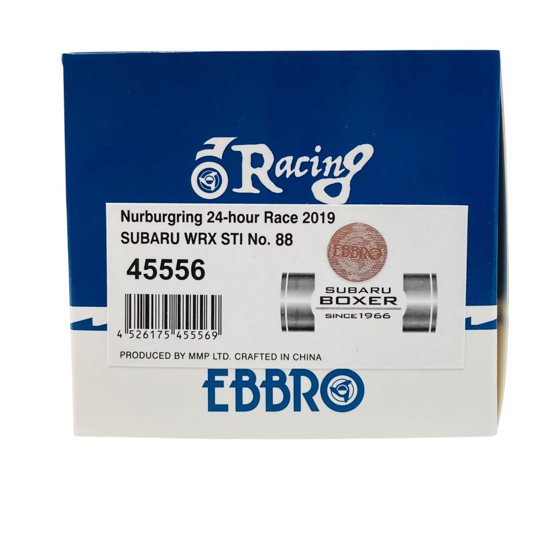 【未使用】　エブロ　EBBRO　WRX STI　No.88　Nur　2019