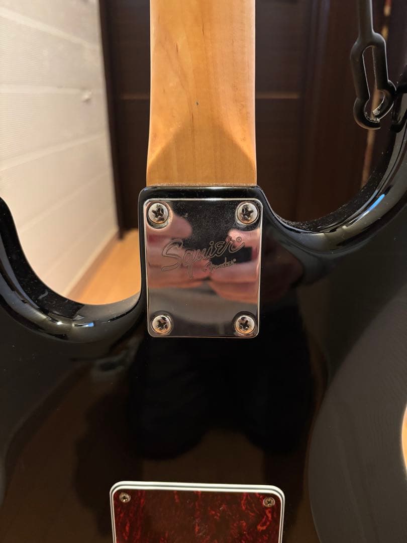 2000年代前半　Squier Stratocaster ブラック