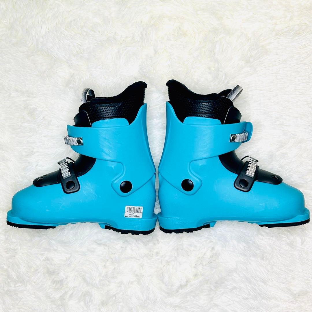 【美品】HEAD J2 ジュニアスキーブーツ 20cm〜20.5cm 水色