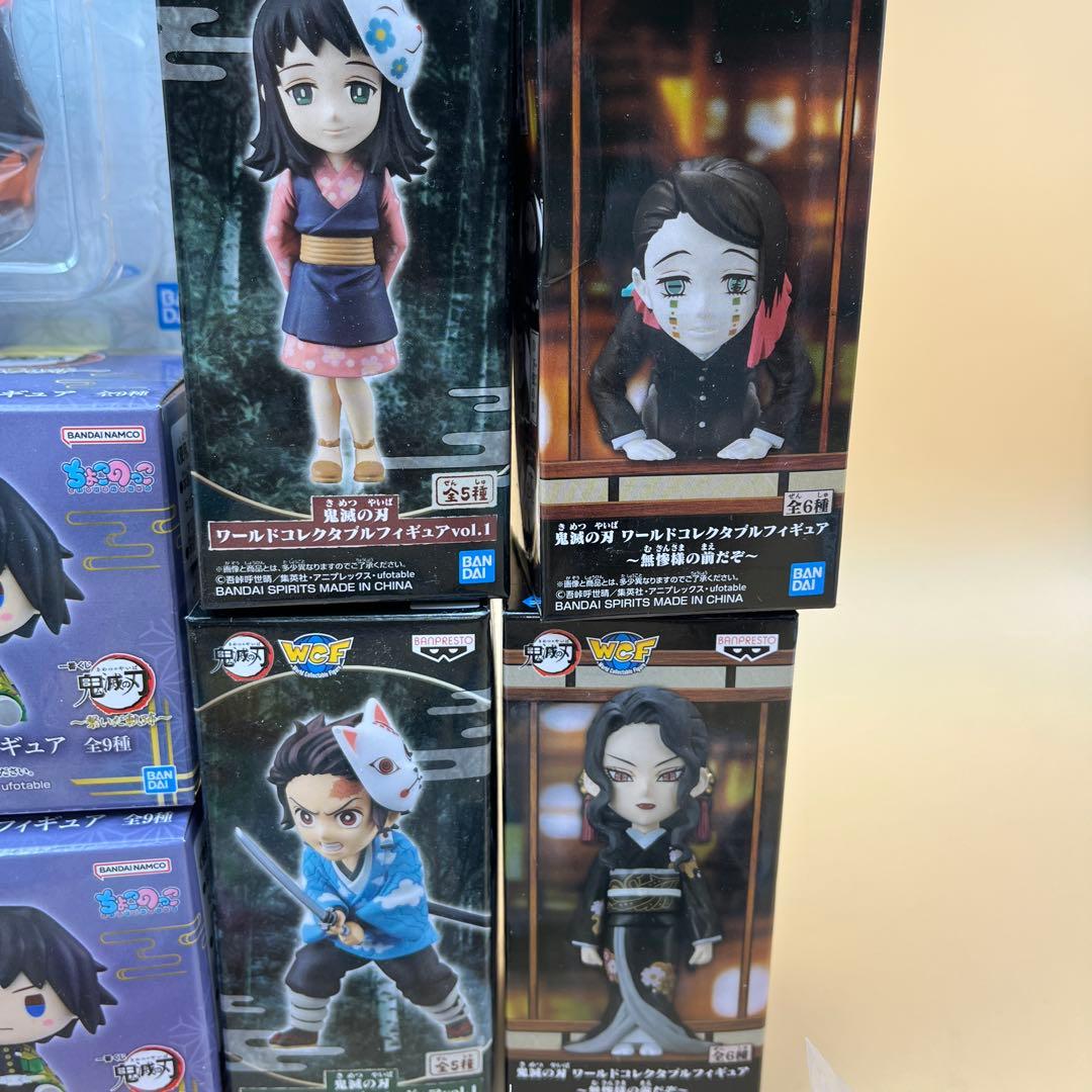 鬼滅の刃　フィギュア　まとめ売り　ちょこのっこ　ワーコレ　Qposket