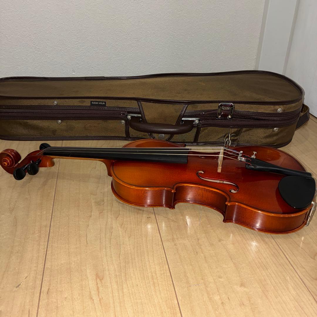 【ツヤ！美品】 SUZUKI NO.200 1/2 Anno2010バイオリン