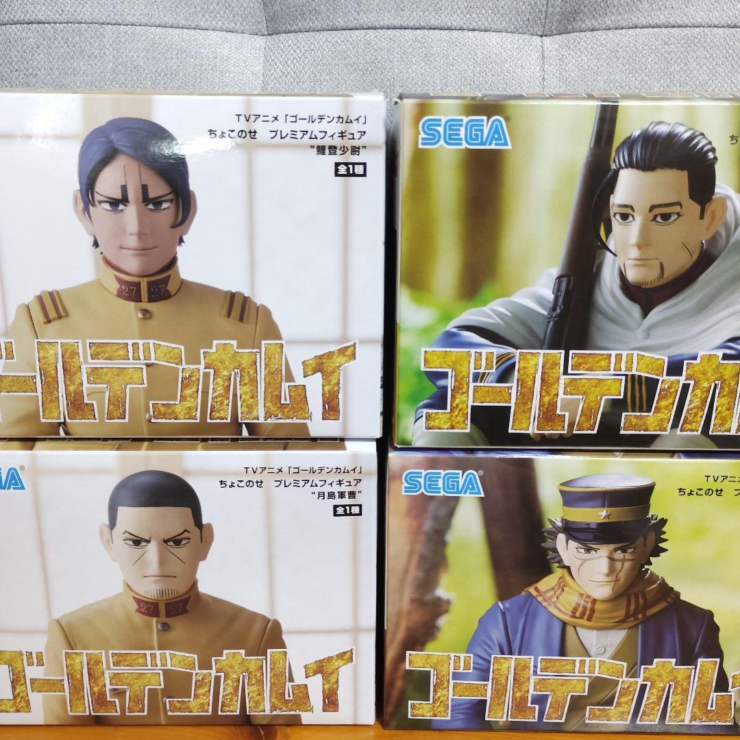 ゴールデンカムイ ちょこのせ フィギュア 4体セット