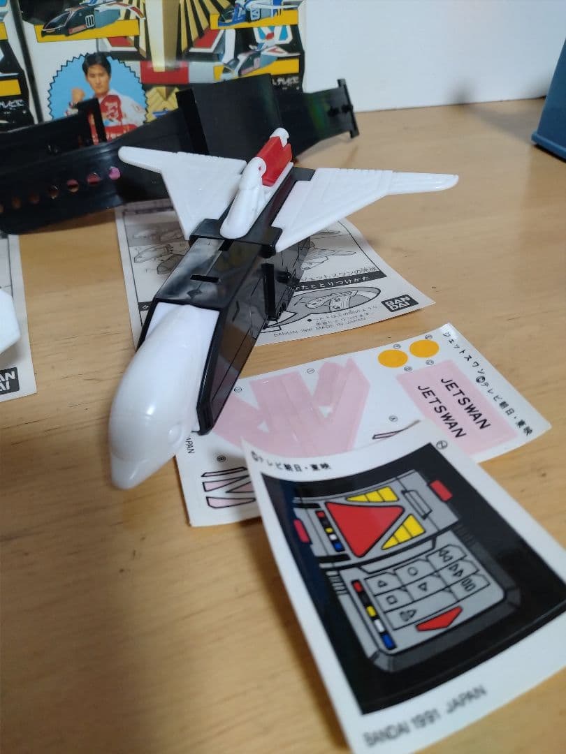 日*4様 鳥人戦隊ジェットマン　ジェットイカロス 5セット 食玩