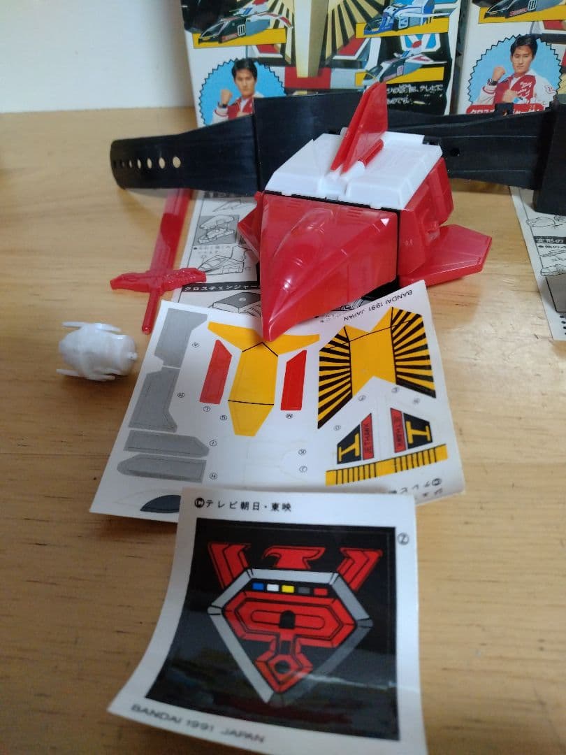 日*4様 鳥人戦隊ジェットマン　ジェットイカロス 5セット 食玩