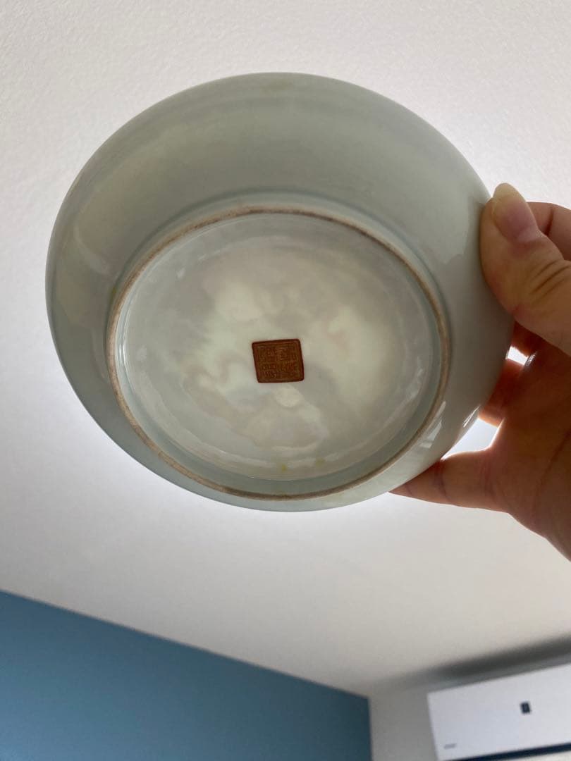 中国　景徳鎮製　乾隆年製小皿　　　引越しのため　売り尽くす