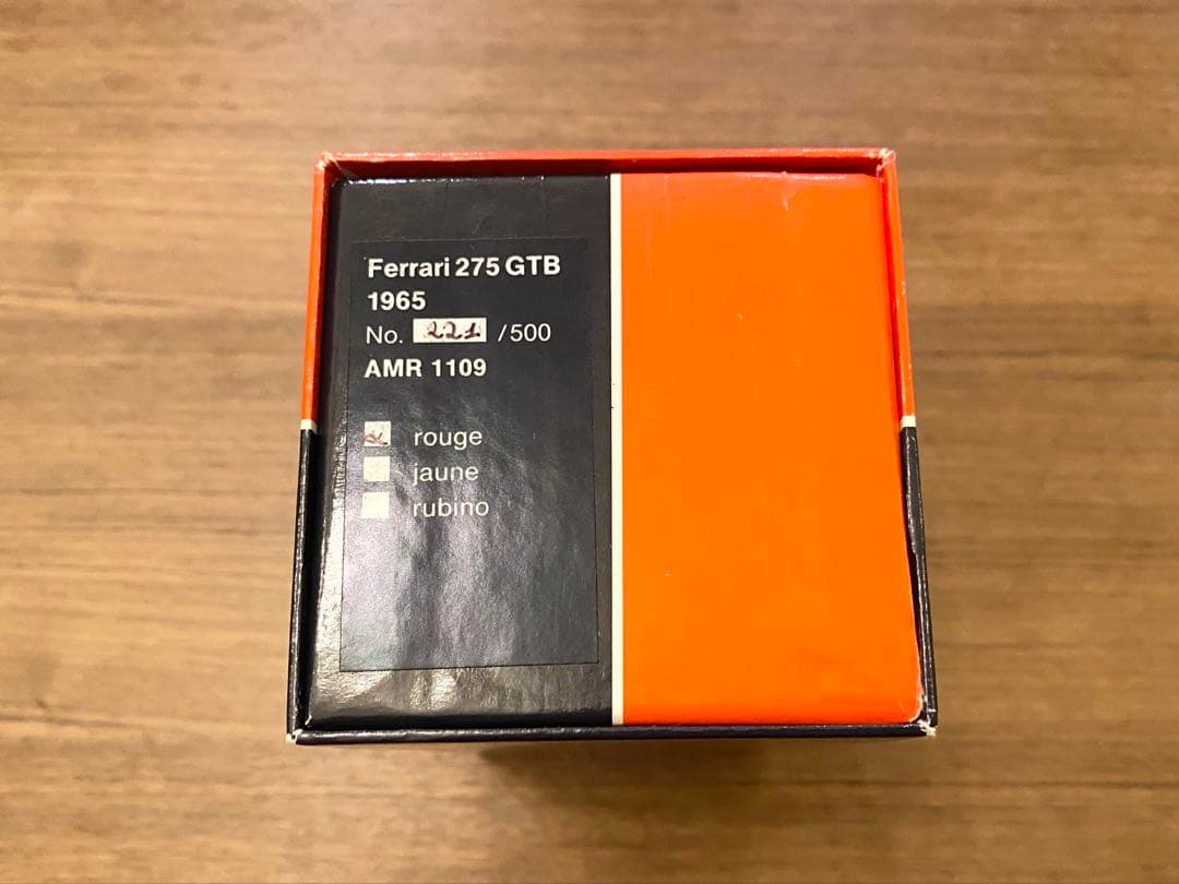 中古品 希少！1/43 AMR フェラーリ 275GTB レッド