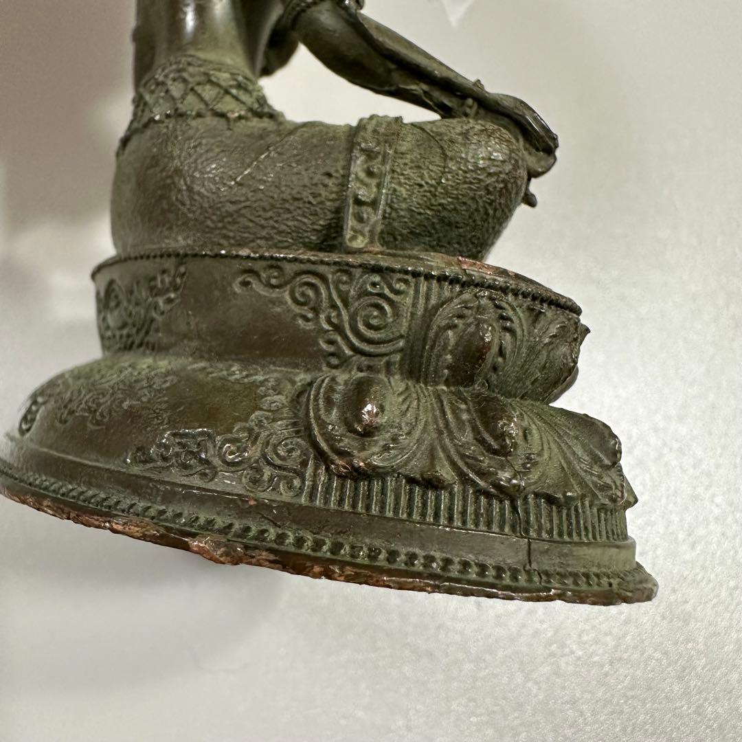 観音菩薩像　蓮華台　美術品