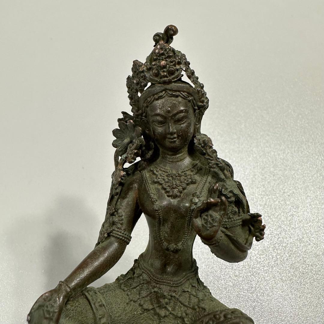 観音菩薩像　蓮華台　美術品