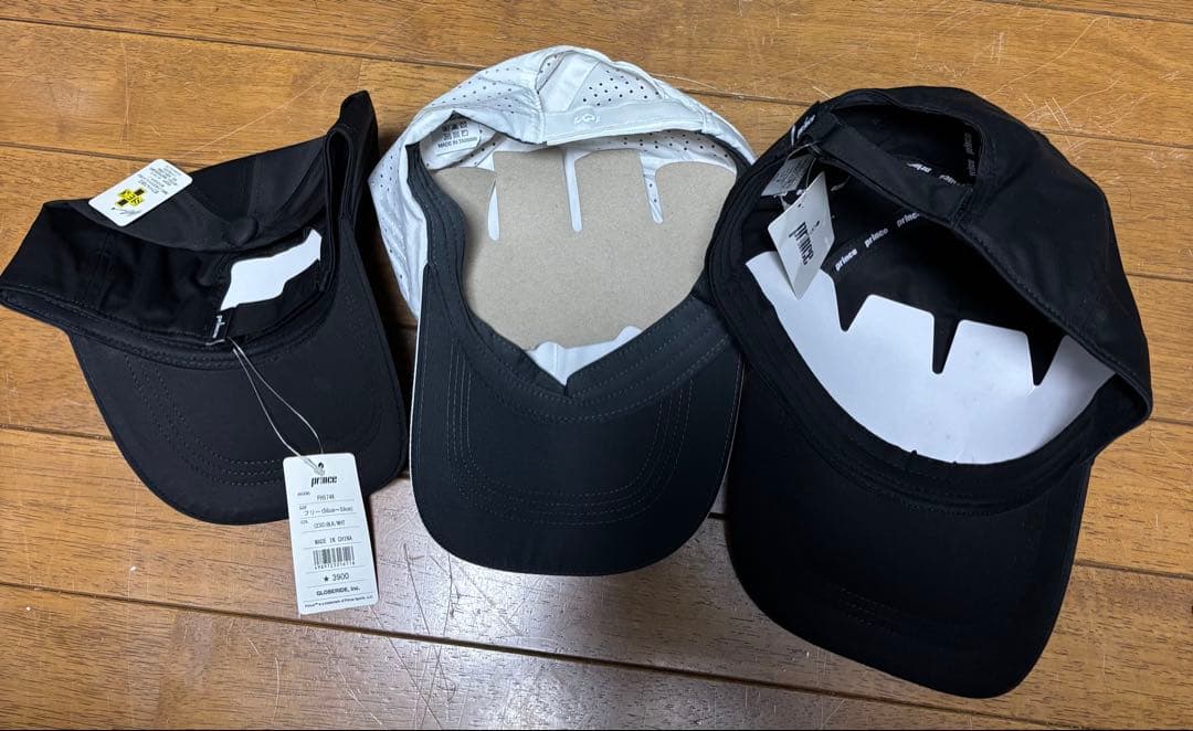 新品未使用　3点！Prince KPI テニス キャップ