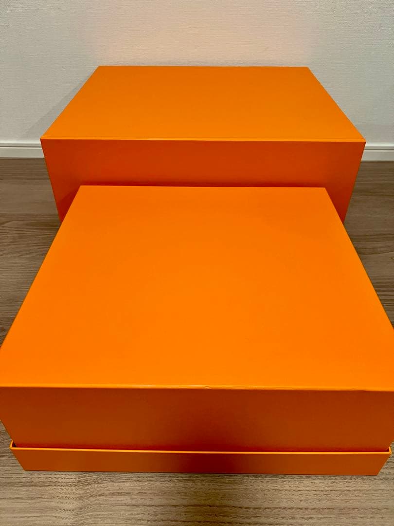 HERMES エルメス 箱(大きめサイズ) 2点セット　リボン付き
