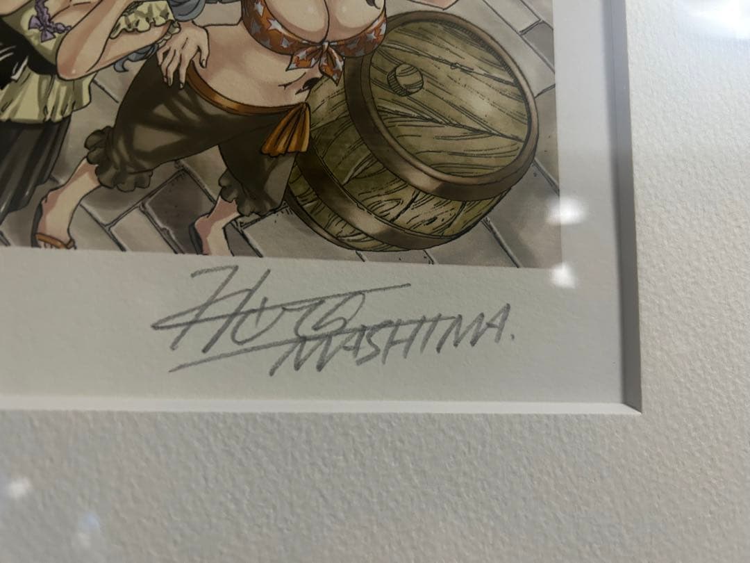 真島ヒロ先生 原画展 サイン入り版画 FAIRYTAIL フェアリーテイル