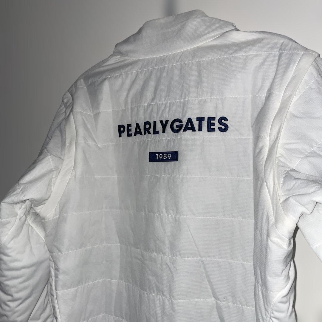 一度のみ着用PG EST 89 ホワイトジャケット2way リバーシブルLサイズ