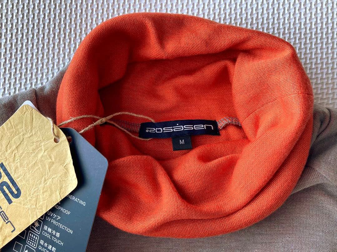 ROSASEN タートルネック カットソー（サイズM）