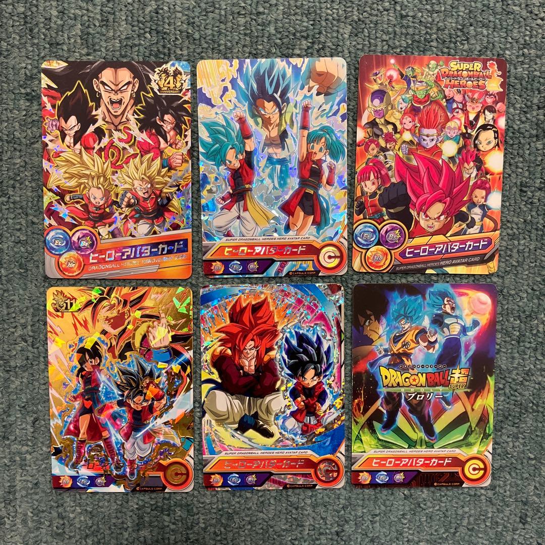 ドラゴンボールヒーローズ　傷ありヒーローアバターカード94枚まとめ売り