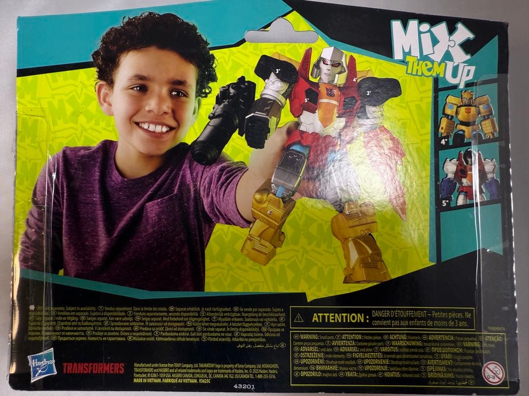 【新品未開封】トランスフォーマー ミックスマッシャーズ メガトロン
