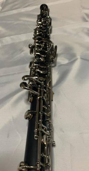 emiemi　オーボエ 合成木材 銀メッキ仕上げ 音出し確認済｜ケース付