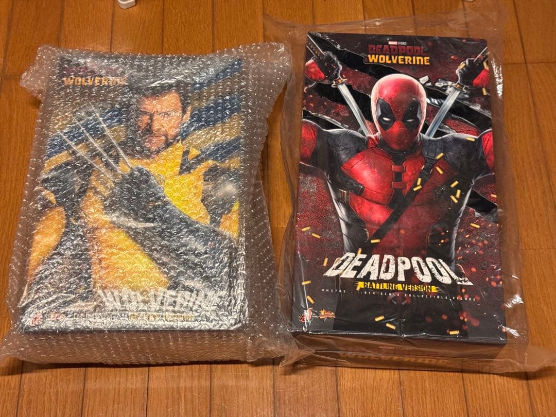 ホットトイズ　ウルヴァリン & デッドプール フィギュアセット