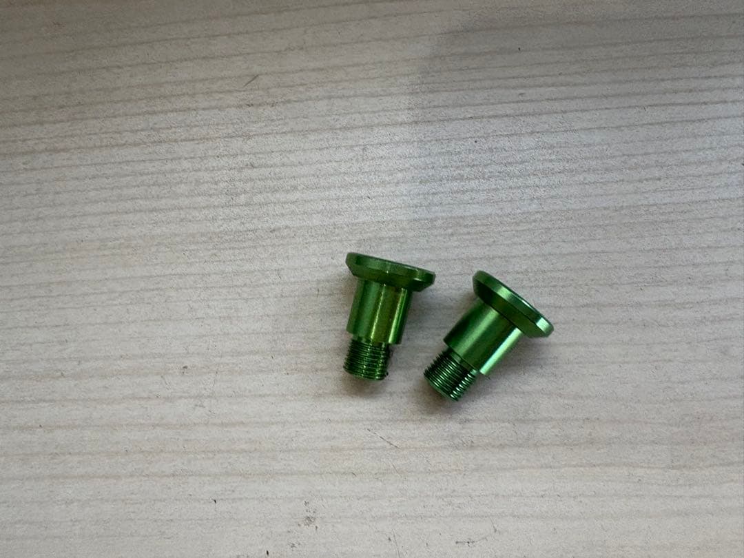 ★☆DRT バリアル　mk-1 ホイールキャップ 2個セット　グリーン 美品