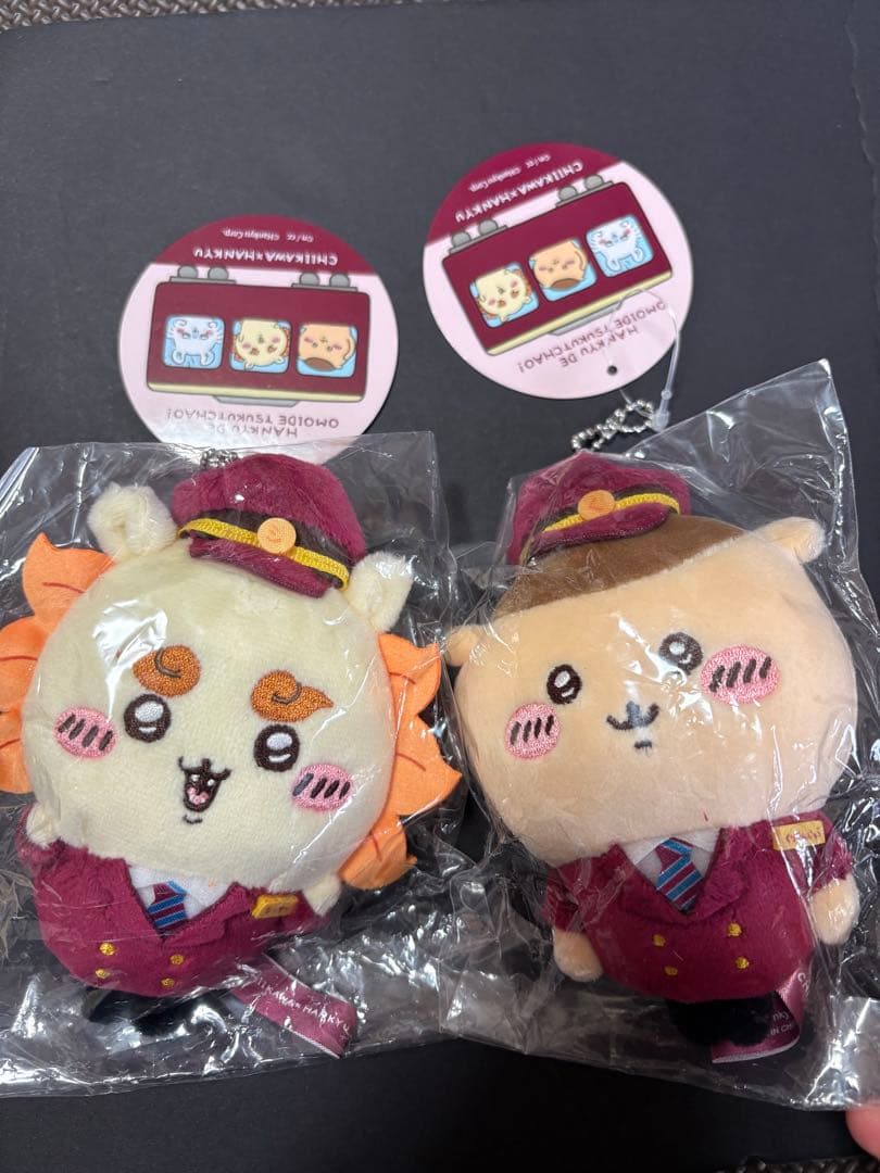 ちいかわ　阪急電車なマスコット　全種類　コンプリート　くりまんじゅう　シーサー