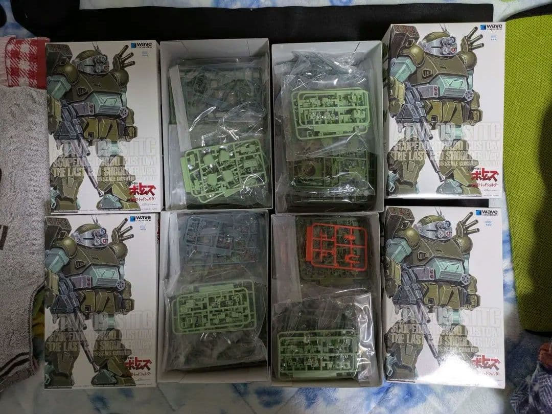 ひ*ン様 【最終値下げ】WAVE 1/35 スコープドッグターボカスタム4個セッ