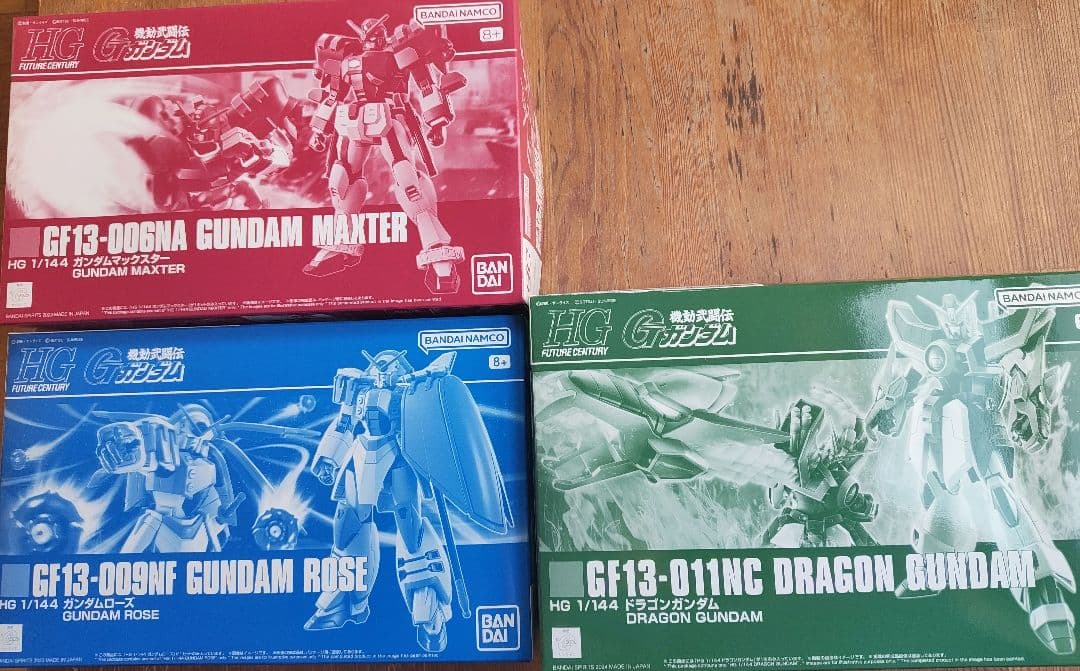 HG 1/144 ガンダムローズ・ドラゴン・マックスターセット