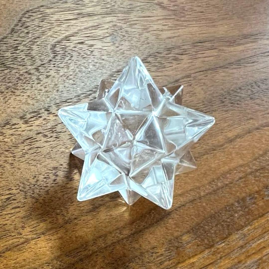 アステロイド水晶 小星型12面体　スーパーマカバ
