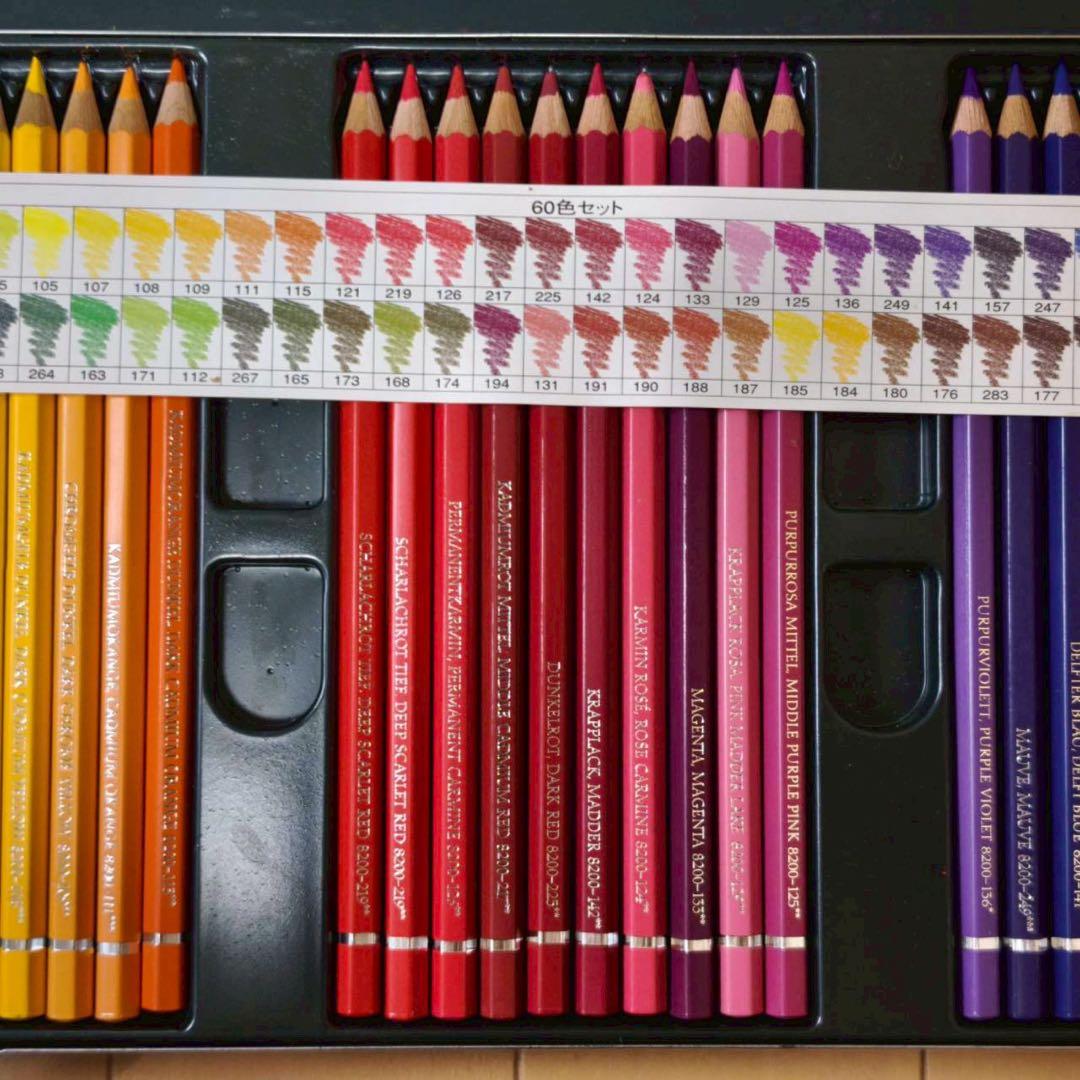 ファーバーカステル 水彩色鉛筆 60色 アルブレヒトデューラ