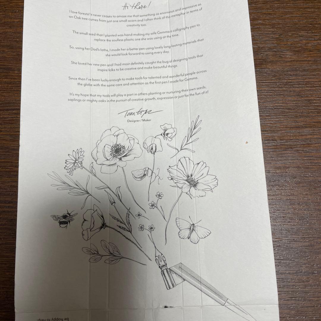 お値下げTom’s Studio カリグラフィーホルダー