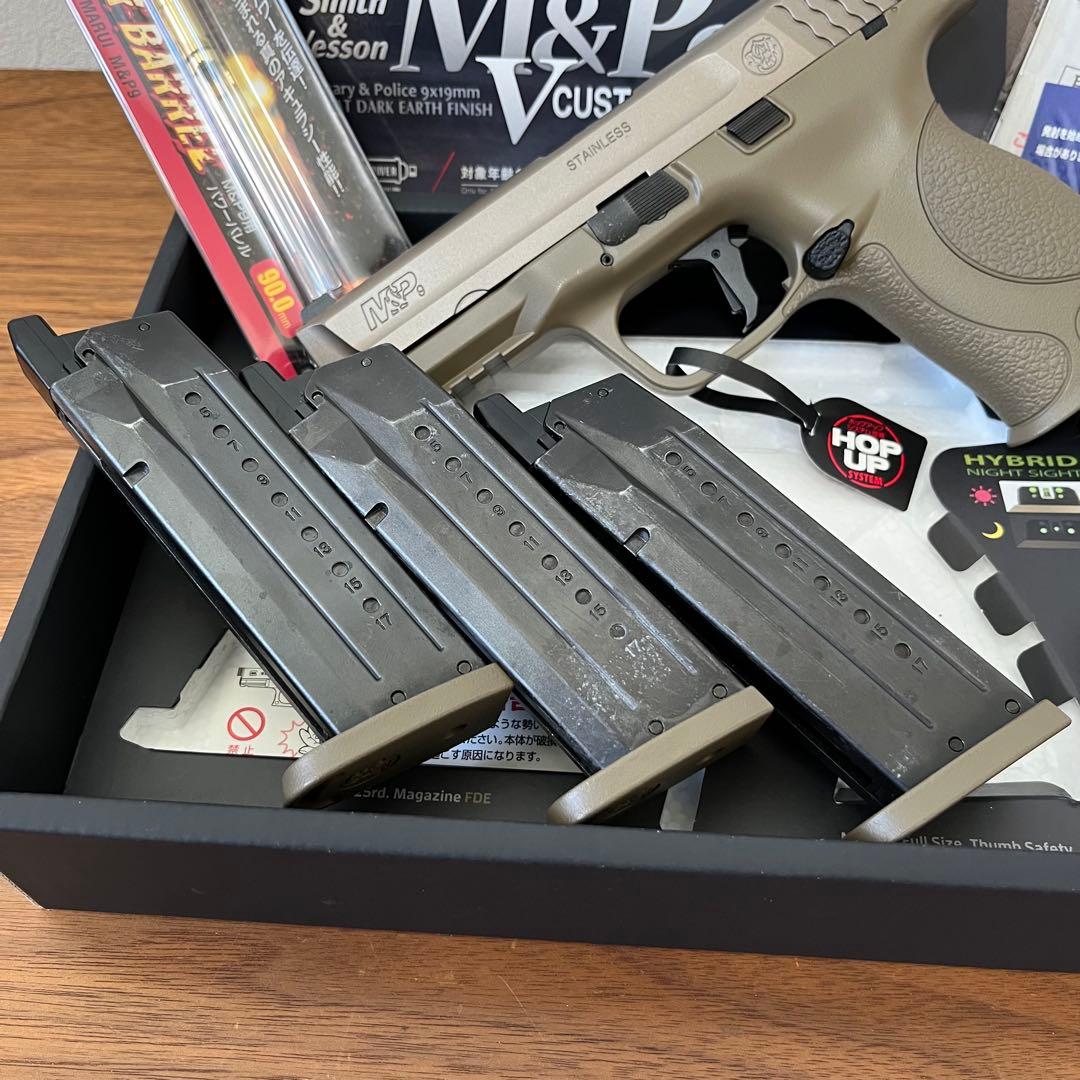 美品 M&P9 V CUSTOM カスタムトリガー インナーバレル 東京マルイ
