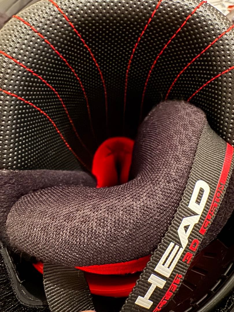 HEAD スキー用ブーツ ブラック/レッド 27/27.5 Form Fit