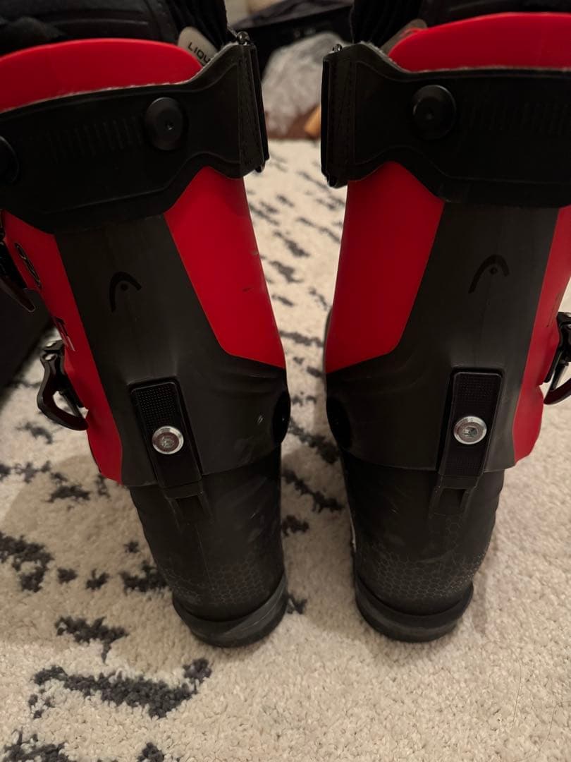 HEAD スキー用ブーツ ブラック/レッド 27/27.5 Form Fit