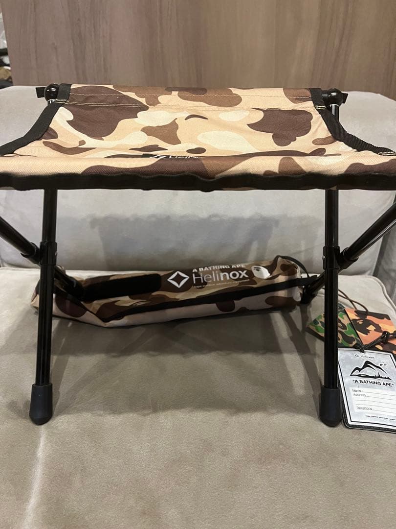 ヘリノックス　スツール　エイプAPE別注モデル