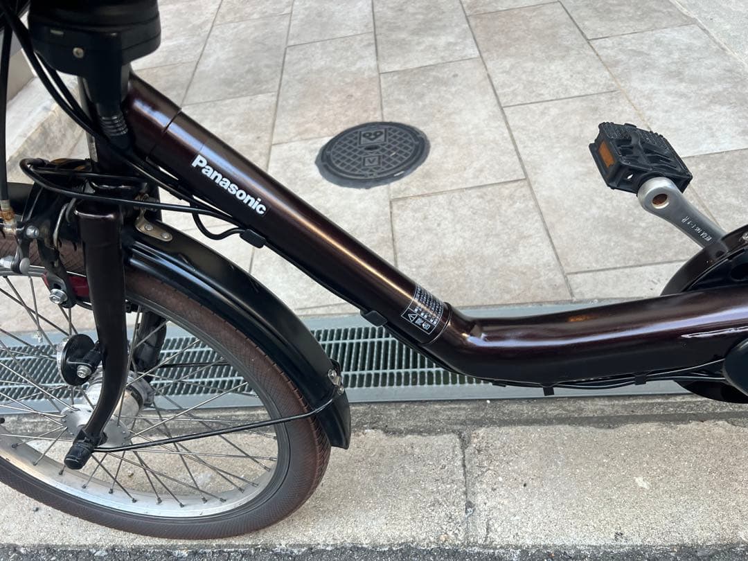 大阪府　子供乗せ　パナソニック　電動アシスト自転車 チャイルドシート付き