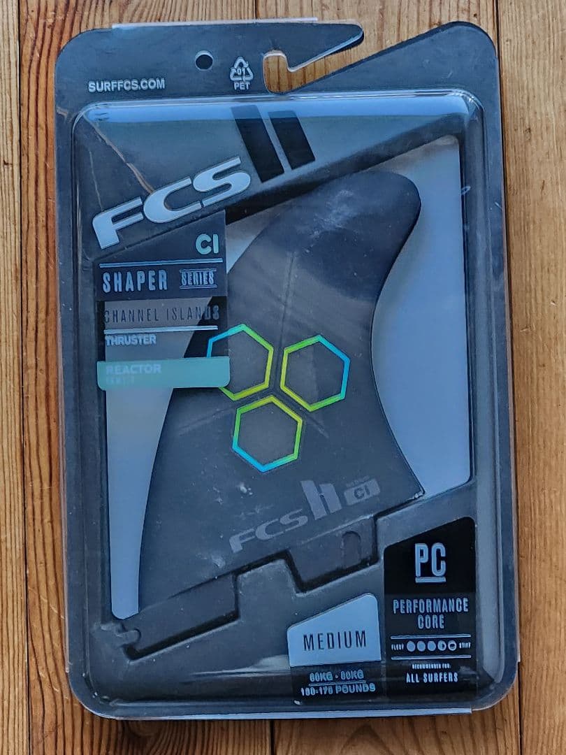 ＜新品・送料込み＞ FCSⅡ チャンネルアイランズ CI トライフィンM　黒