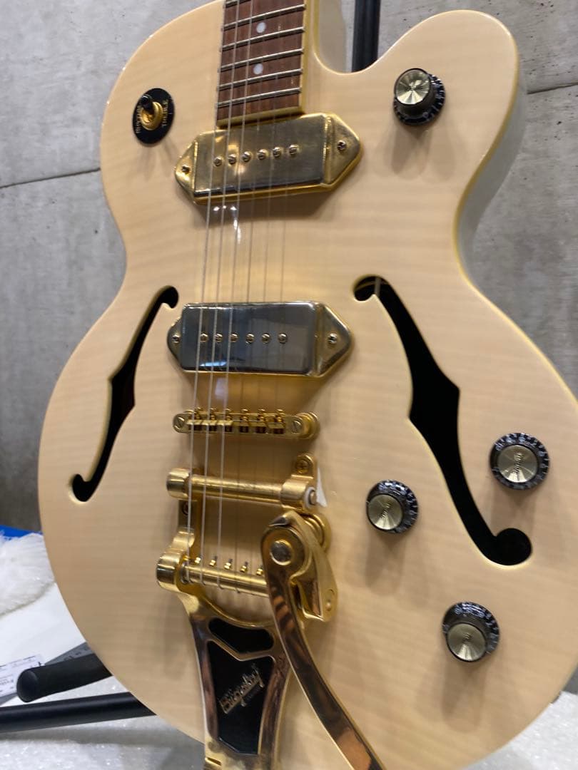 美品！エピフォン WILD KAT 純正ハードケース付き　セミホロウボディ