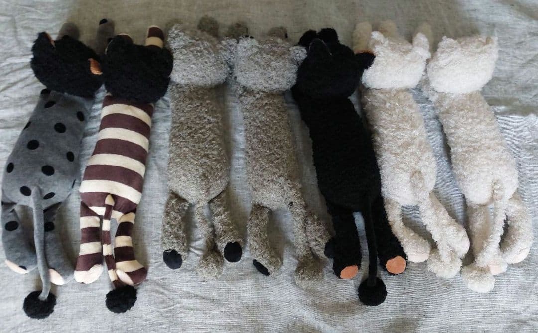 マタノアツコ 猫のぬいぐるみ７体セット