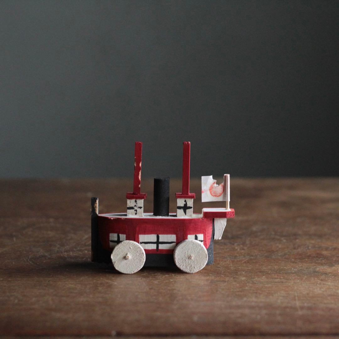 松江 蒸気船 郷土玩具 古道具 アンティーク