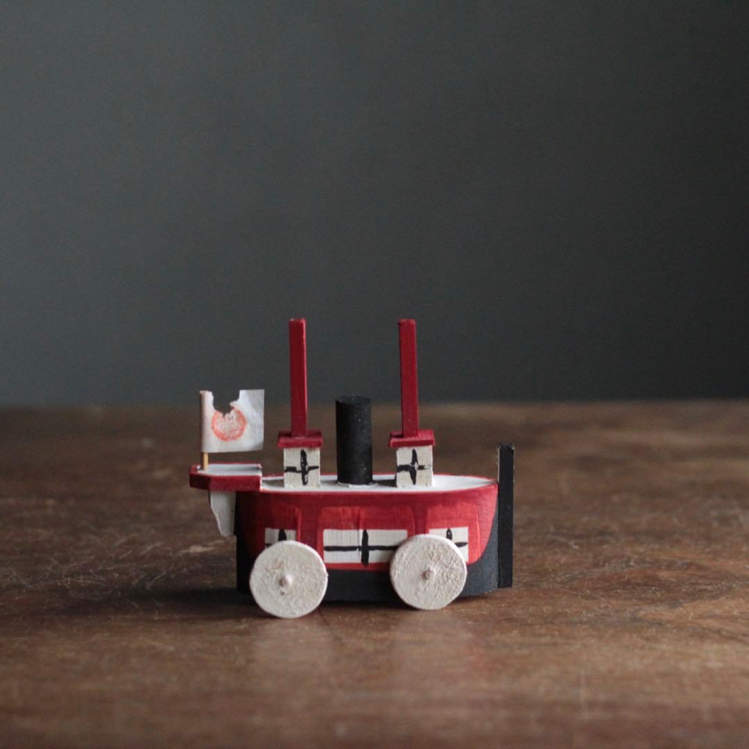 松江 蒸気船 郷土玩具 古道具 アンティーク