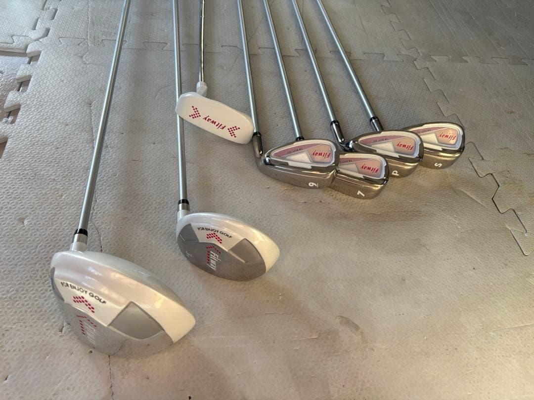 Fitway レディースハーフセット 7本 ゴルフクラブセット IGNIO