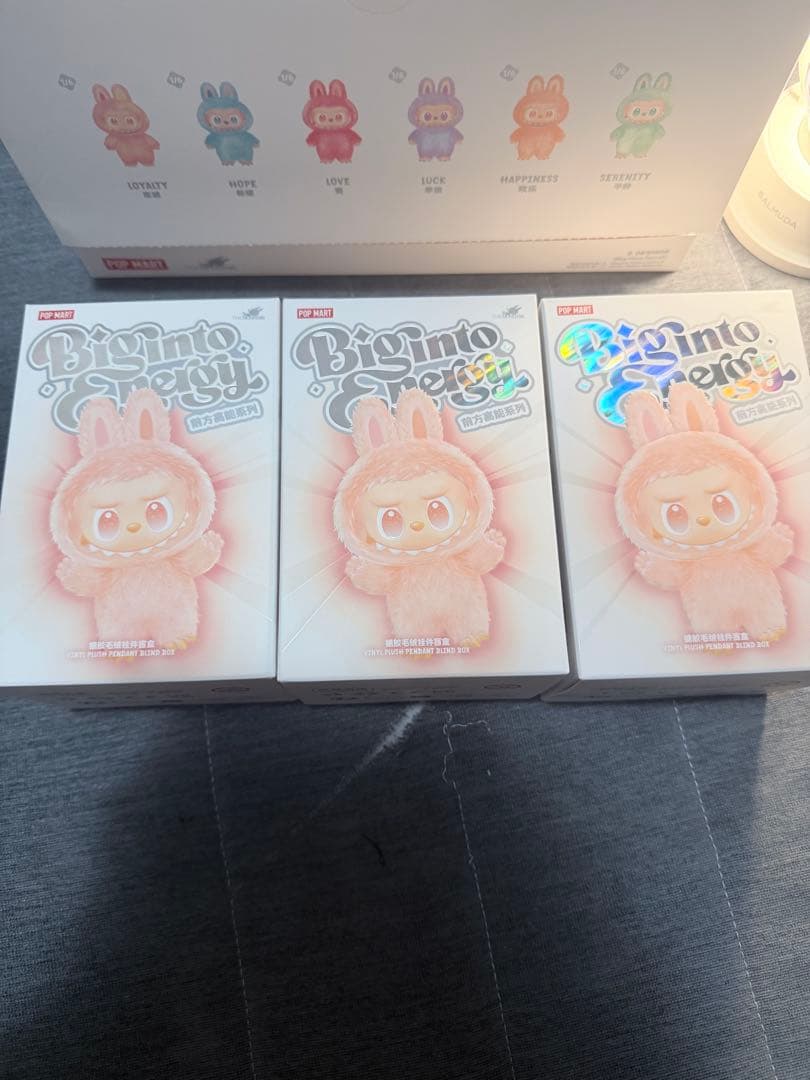 Labubu Big into Energy 国内正規品　3個セット