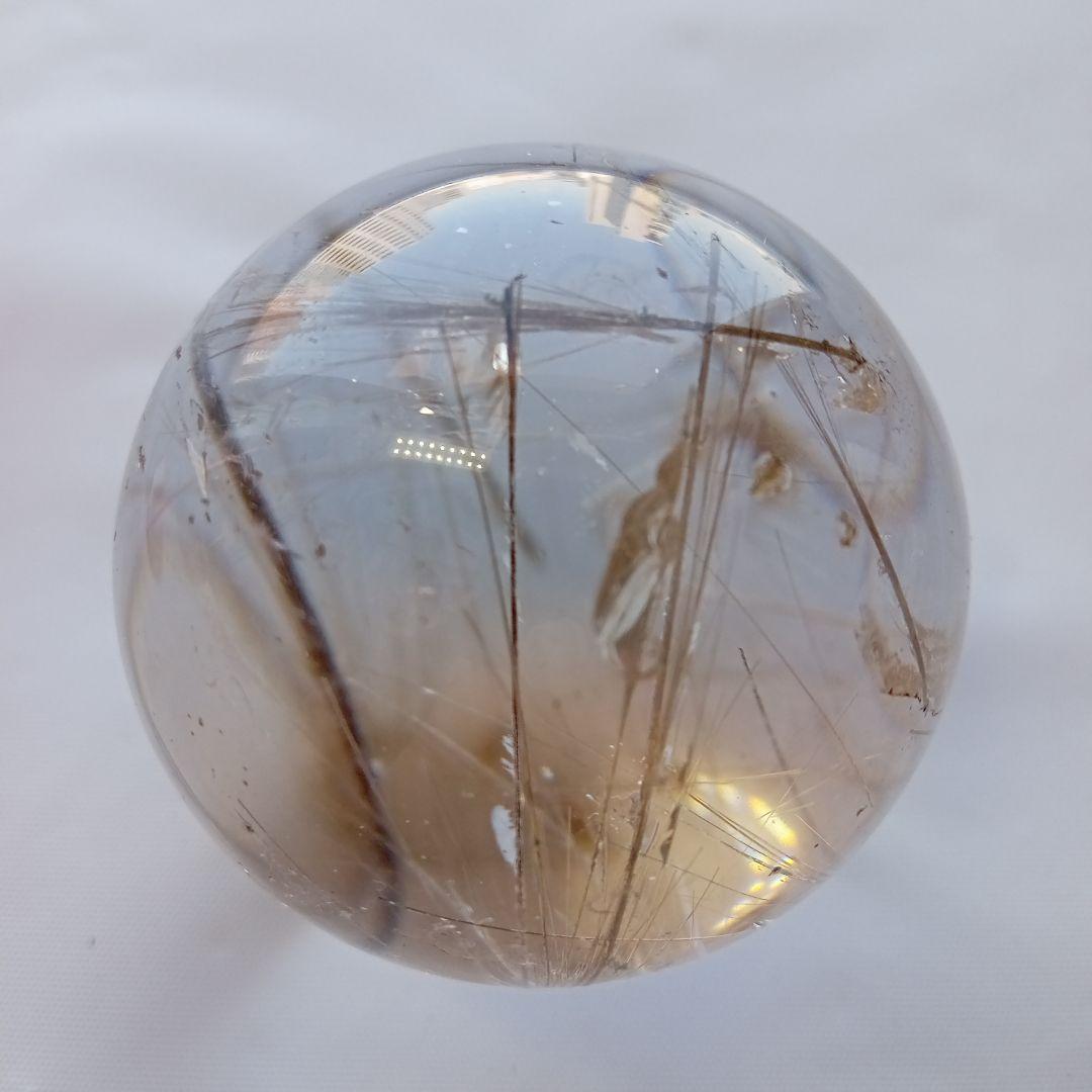 ルチルクオーツ　５センチ玉(4.5〜5)