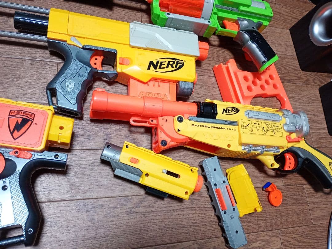 NERF トイガンセット 　レア　廃盤あり？