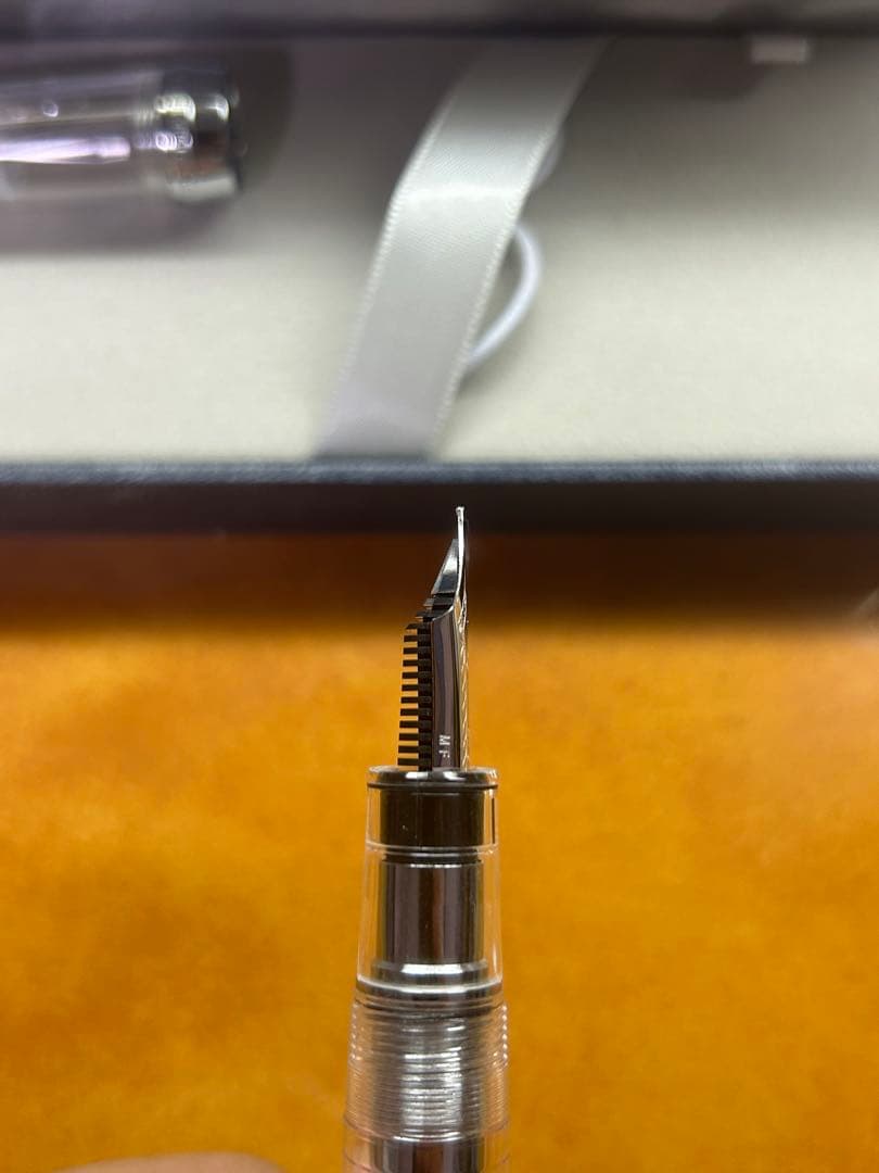 プロフィット21 銀 万年筆 デモンストレーターモデル MF 中細