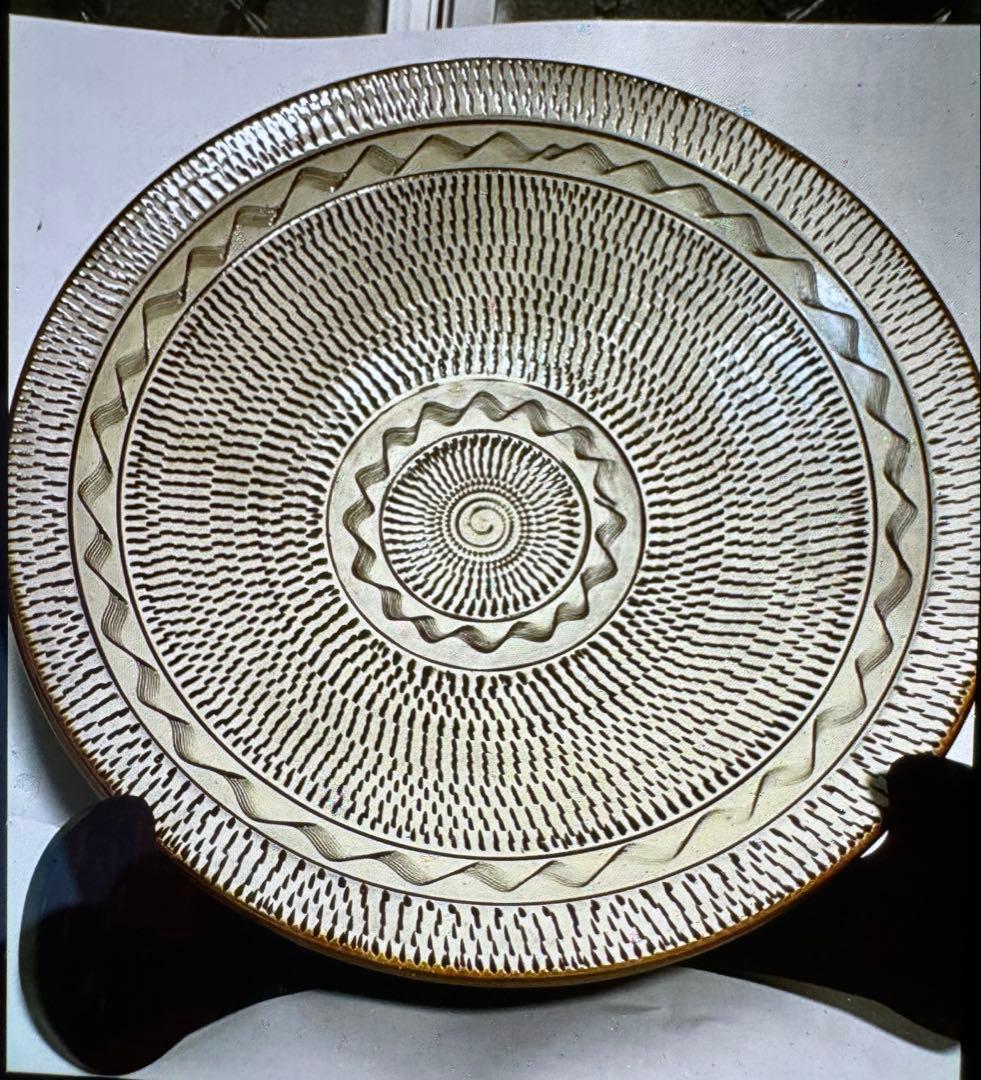 値下げしました。小石原焼　大皿39センチ