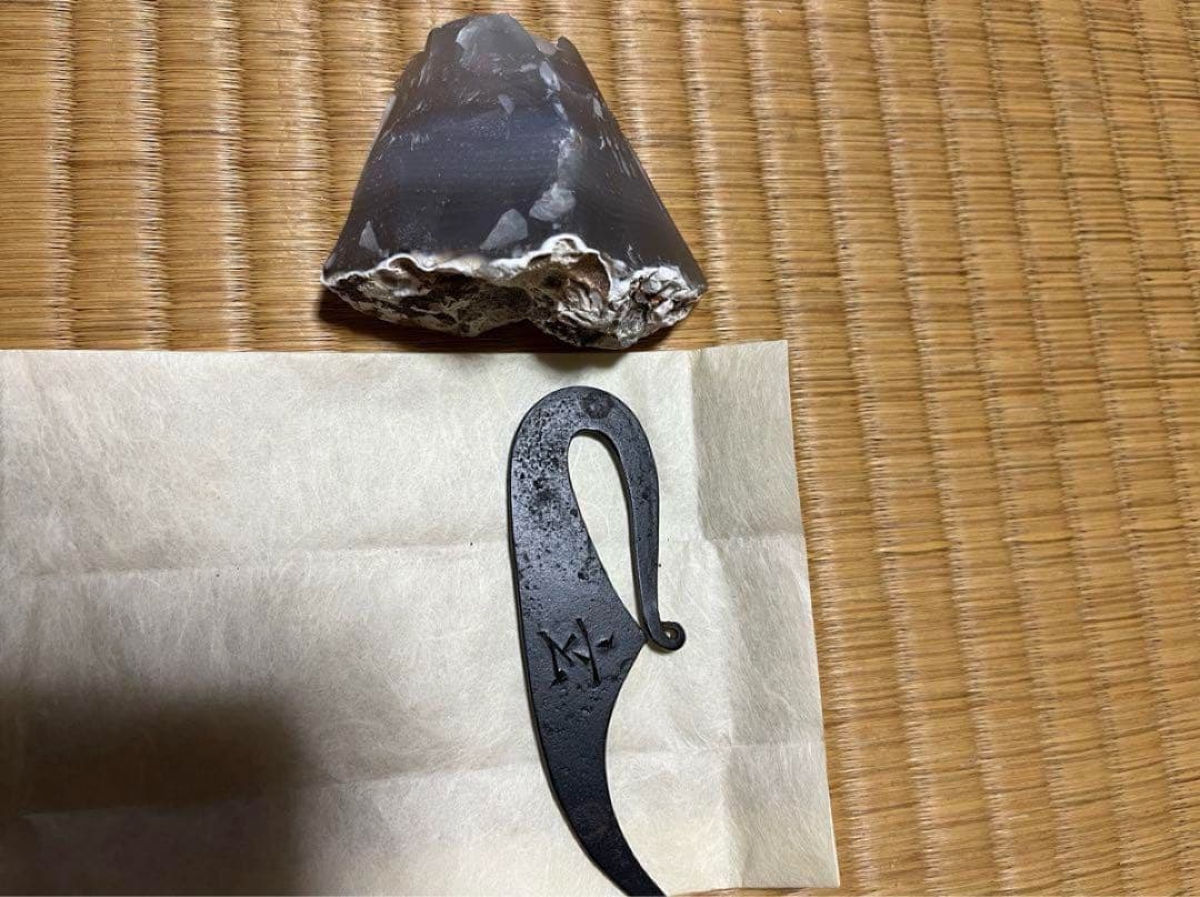 1セット　火打石　神龍火鑽金　火打石