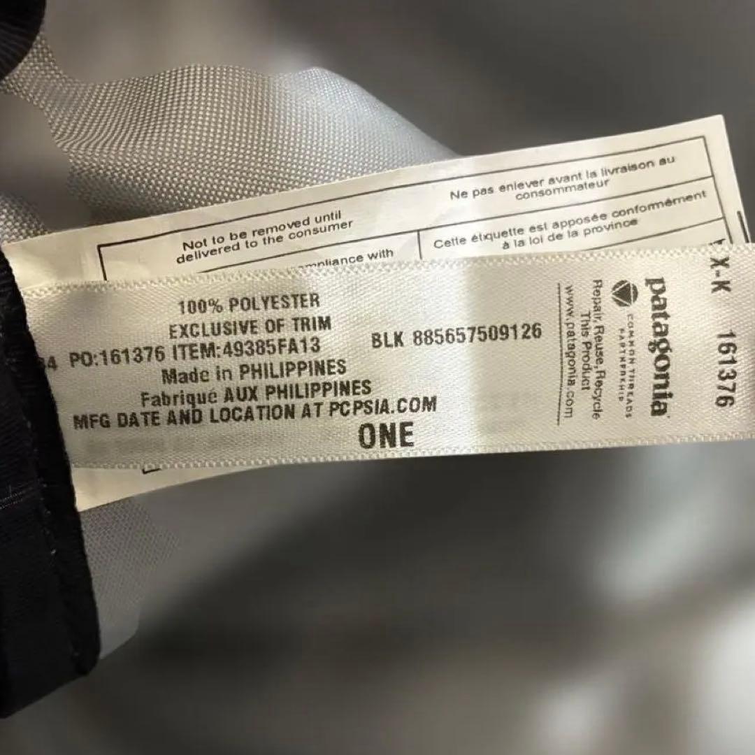 Patagonia ブラックホール ウィールドダッフル 100L 49385 黒